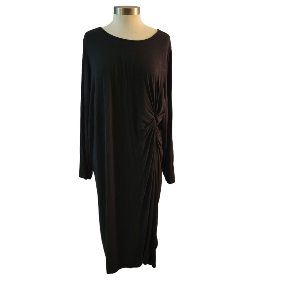 Old Navy Side Twist Long Sleeve Dress 3X